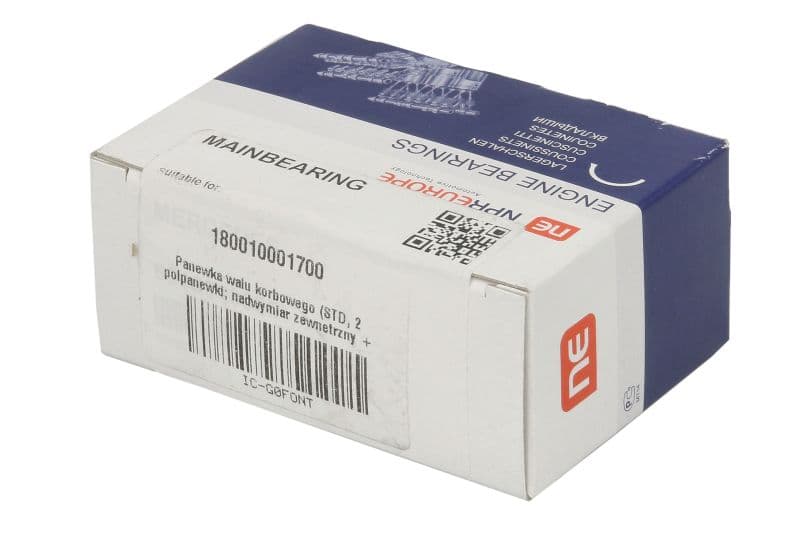 NE 180010001700 Alkūninio veleno guolių rinkinys