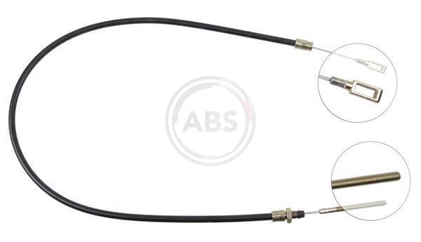 Stabdymo mechanizmas trosas