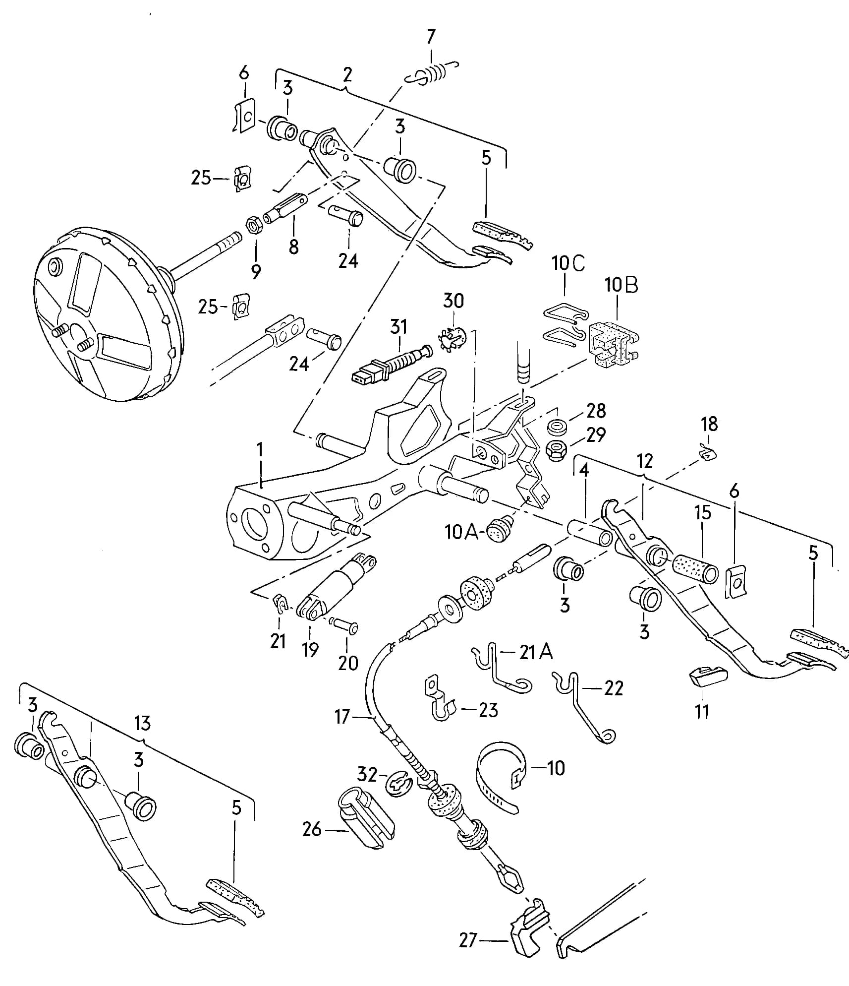 1987 (             >> 81-H-299 000) — Pedals › 70