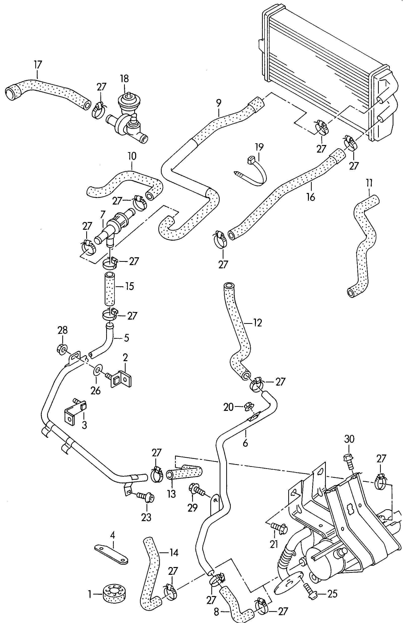 1997 — Fuel, exhaust, cooling › 26130