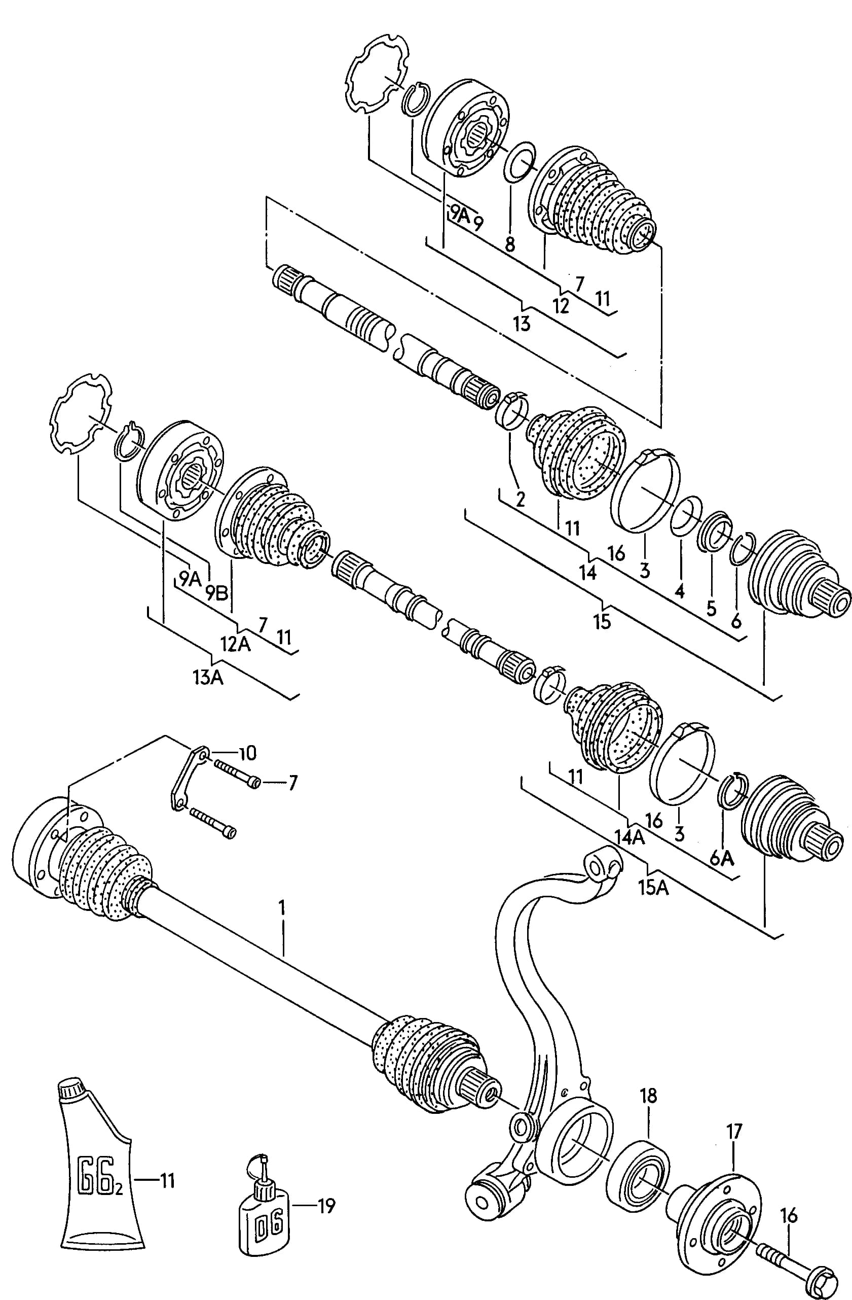 1996 — Rear axle › 50110