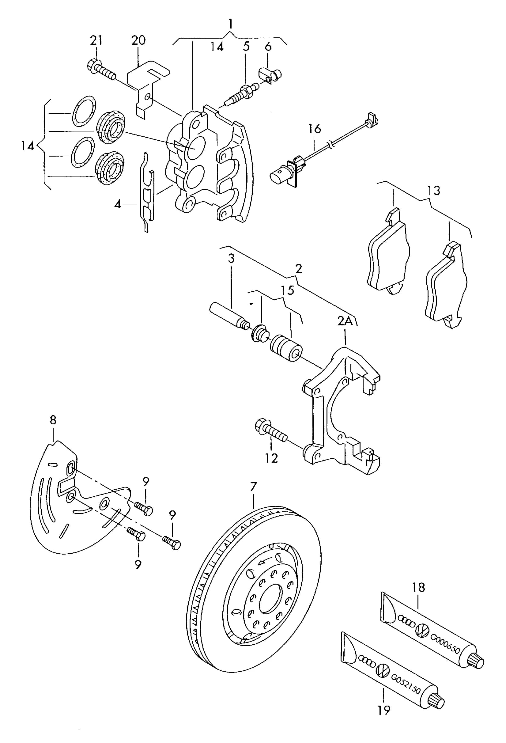 2006 — Wheels, brakes › 61545