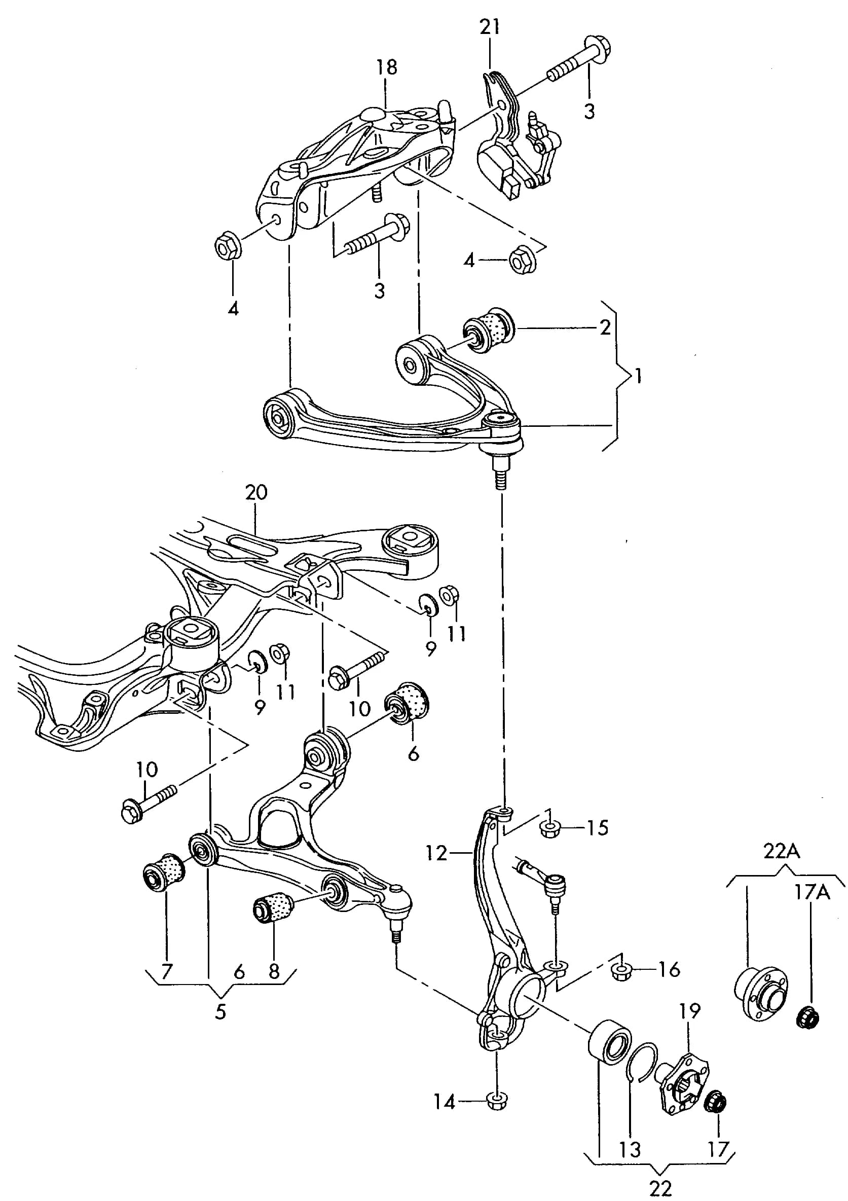 wishboneD             >> -    MJ 2010 — 2011 — Front axle, steering › 40700