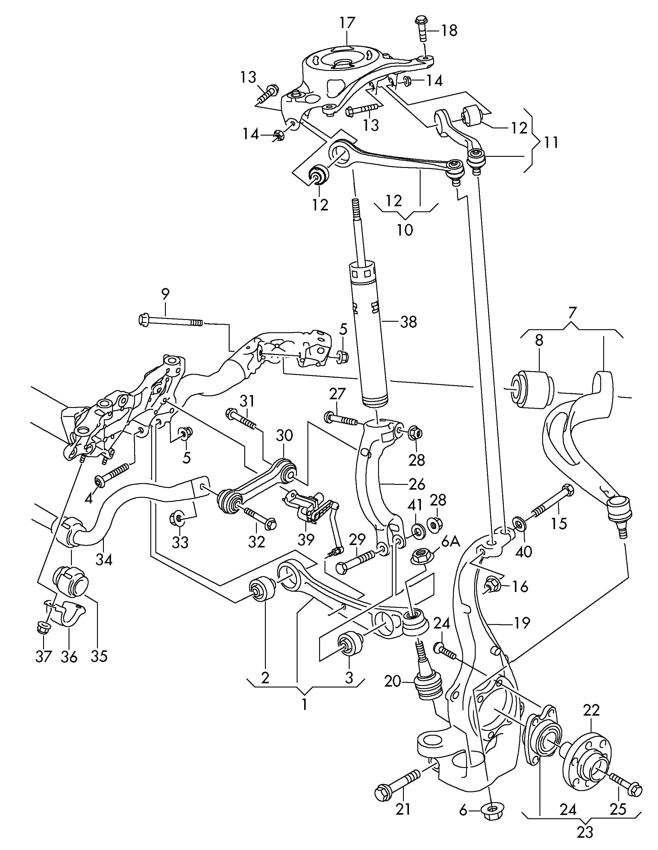 2016 — Front axle, steering › 40700