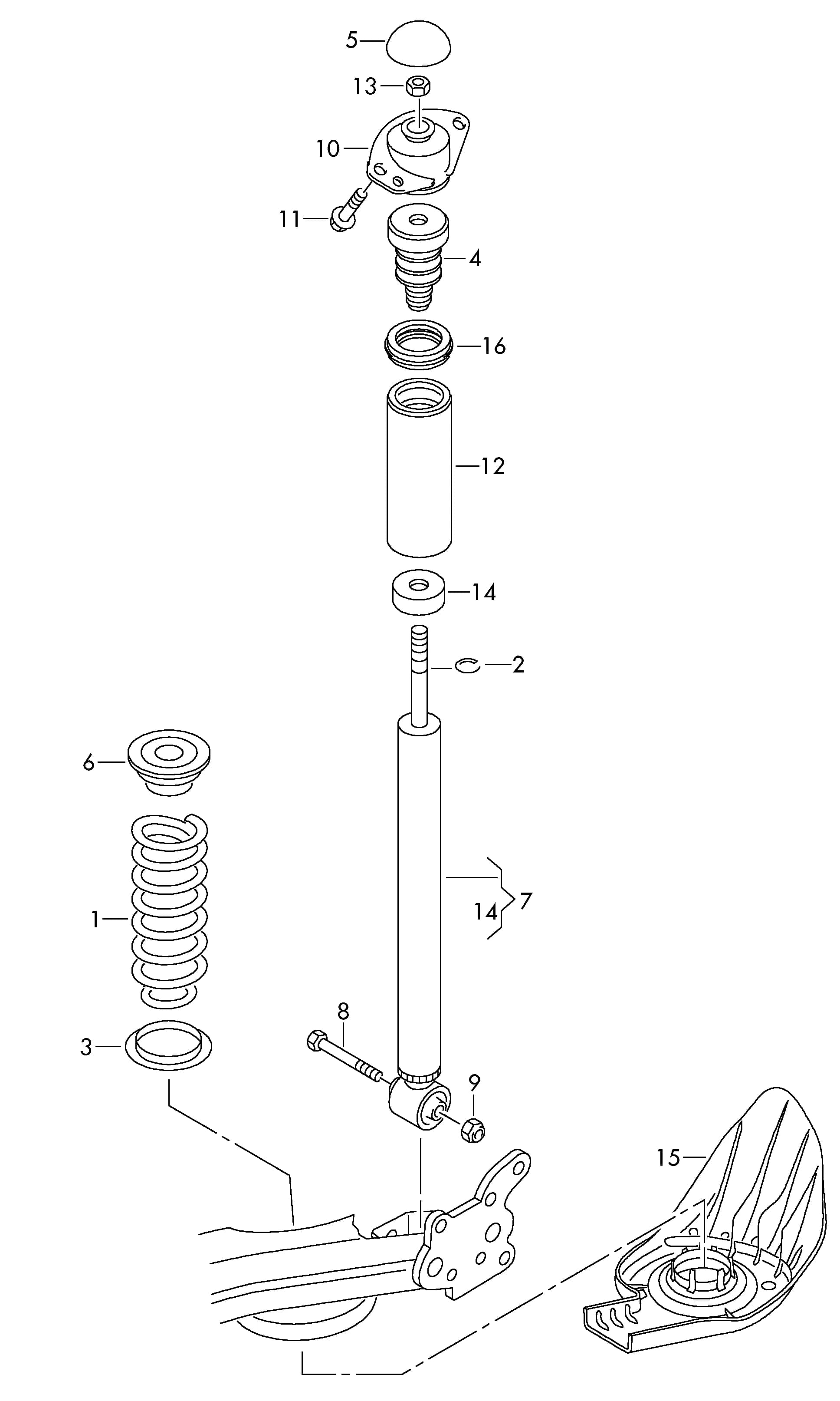 2019 — Rear axle › 51106
