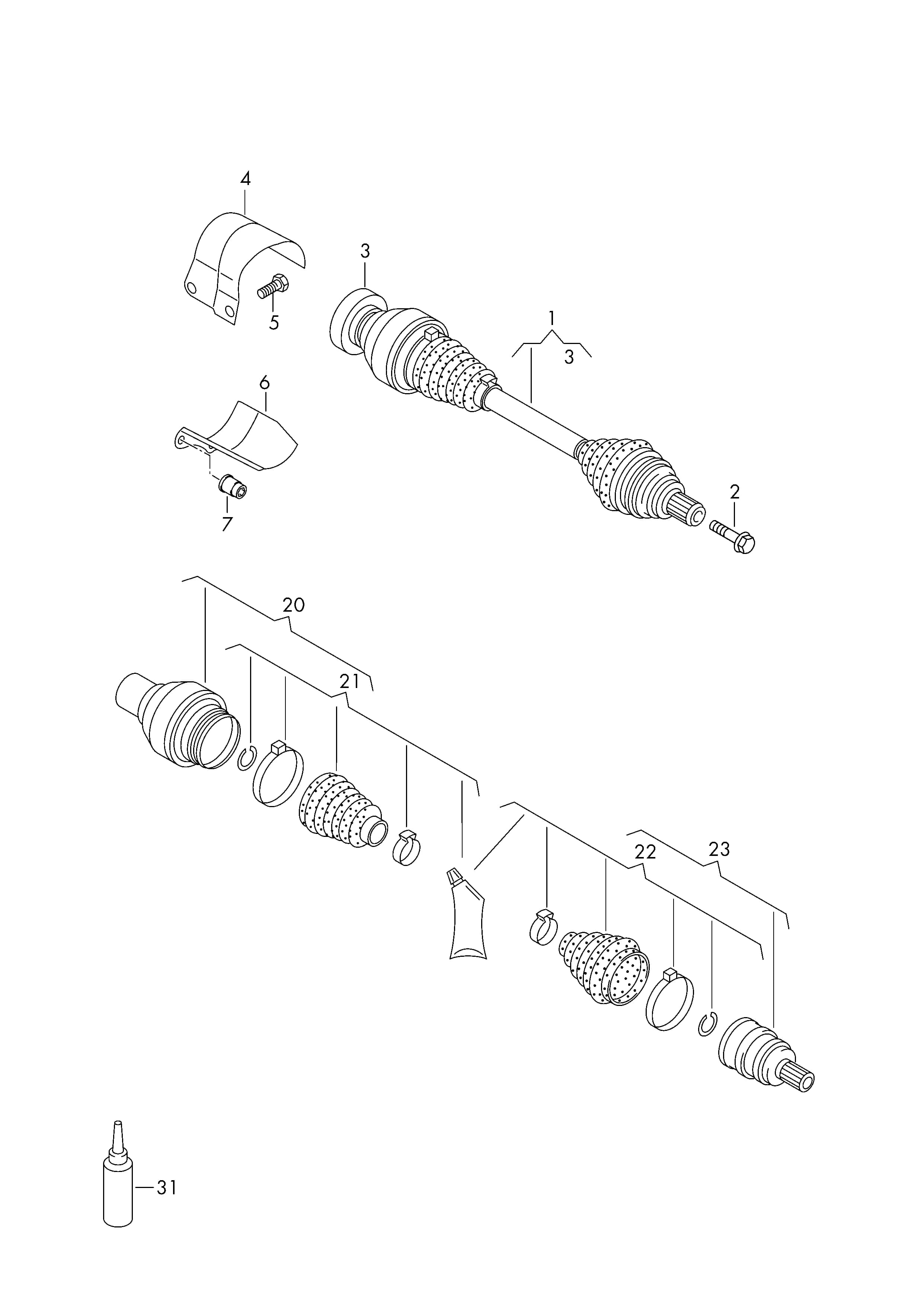 2019 — Front axle, steering › 40750