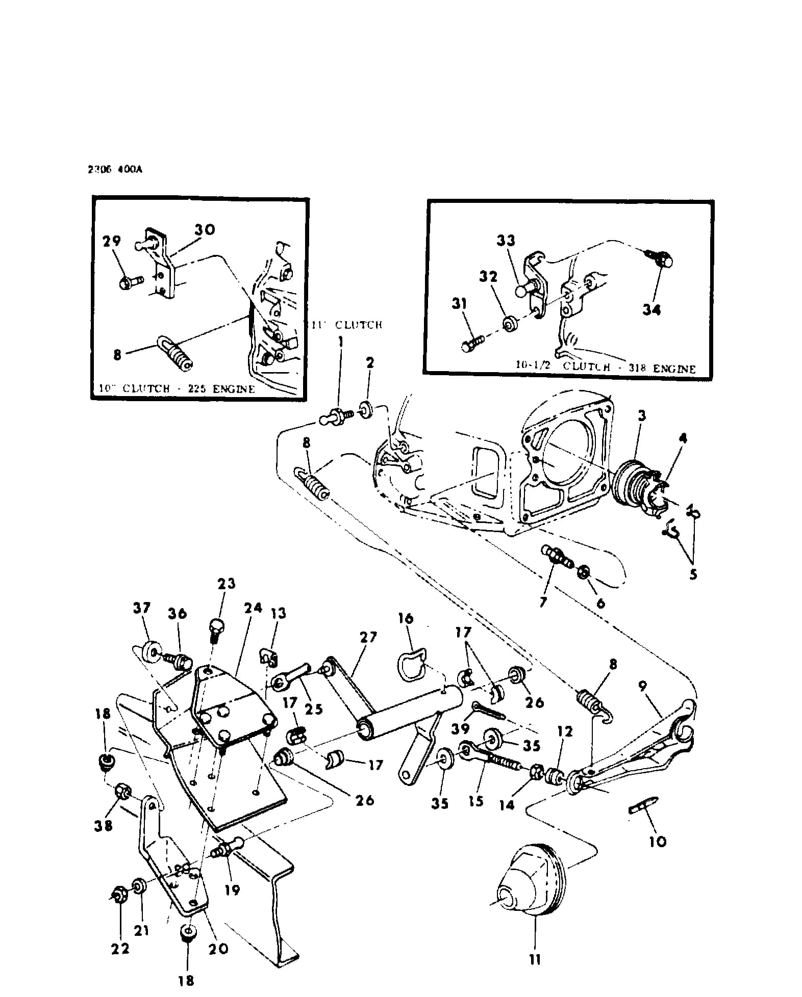 1982 T -TRUCK (CANADA) — 6 CLUTCH › 04 4 CLUTCH CONTROLS, D1,2,3 - W1,2,3 - AW1