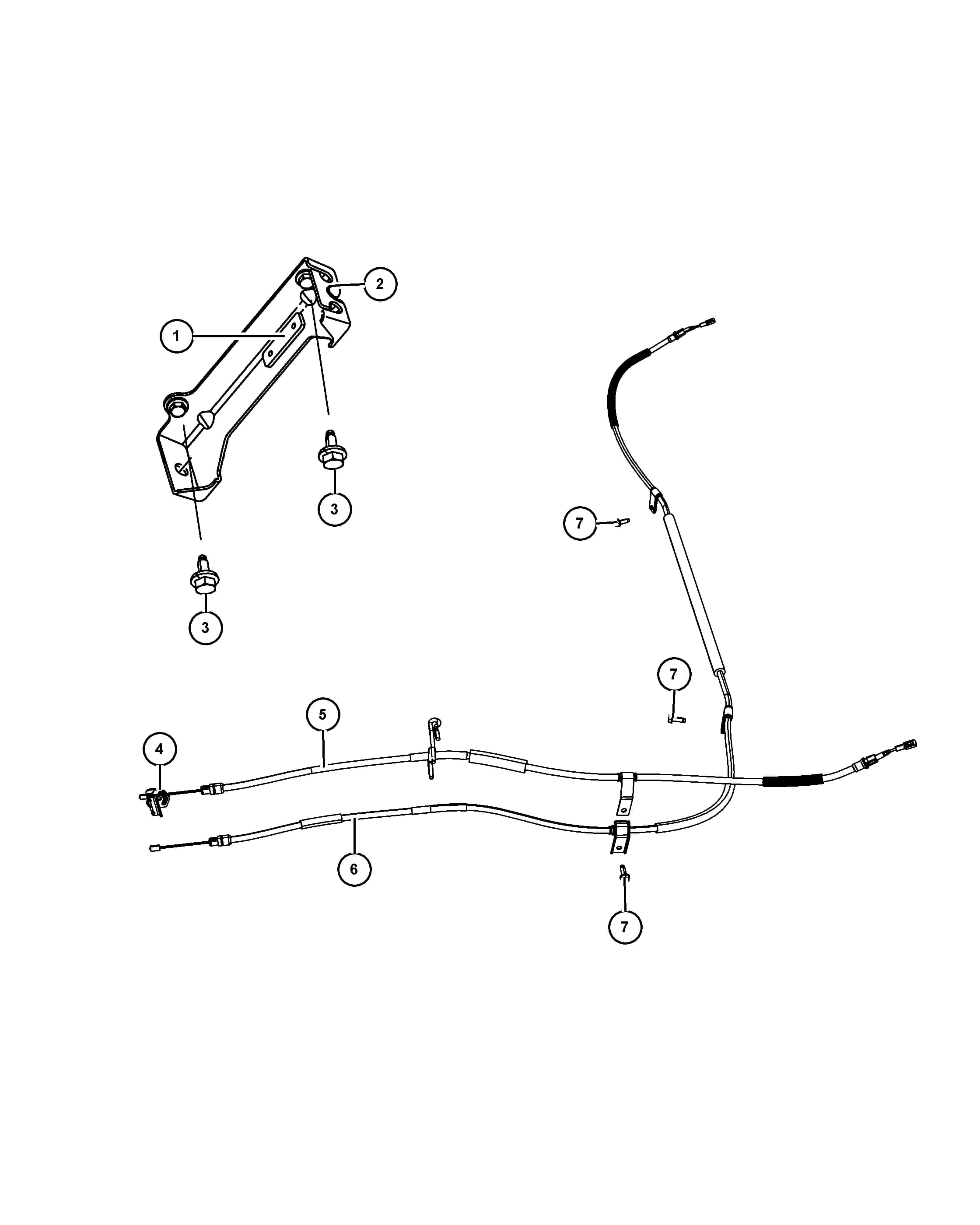 2017 RT - CARAVAN /  TOWN & COUNTRY — 5 BRAKES › 09 715 PARK BRAKE CABLES,REAR