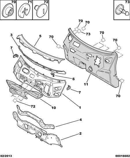 bodywork — crossmember › BULKHEAD CROSSMEMBER SOUND PROOFING