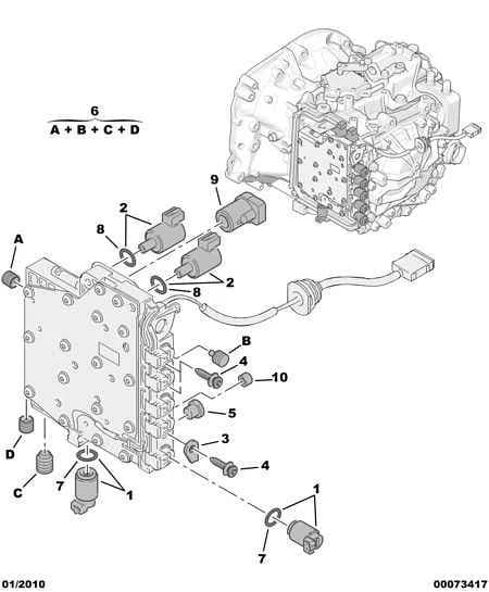 mechanical — gearbox › ELECTRO VALVE - PRESSURE REGULATOR