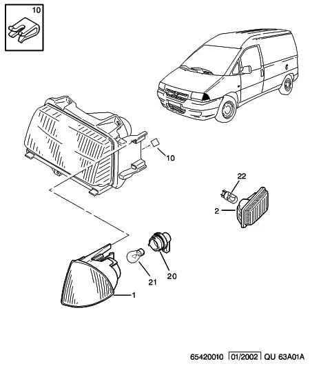 functions — exterior lamps › FRONT LIGHT
