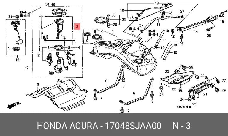 FUEL FILTER (IN-TANK) — Filters