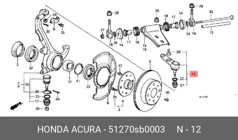 BALL JOINT — Suspension & Frame