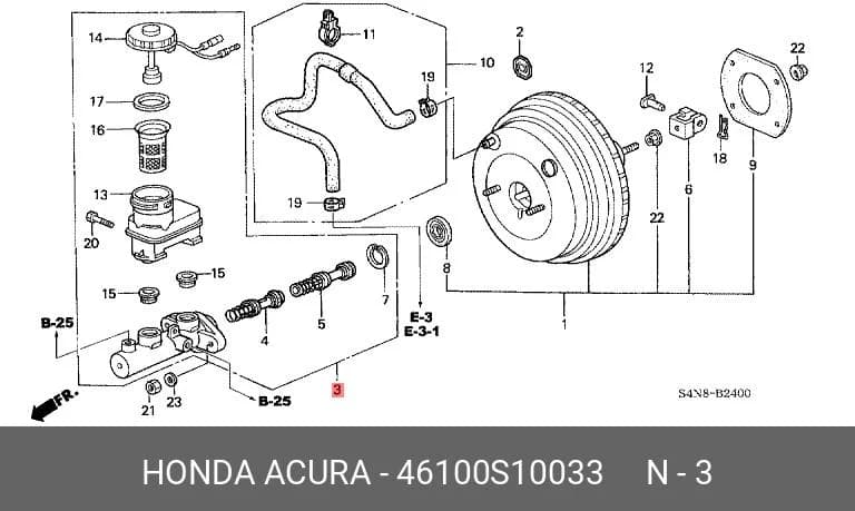 BRAKE MASTER ASSY — Brake Master Cylinder
