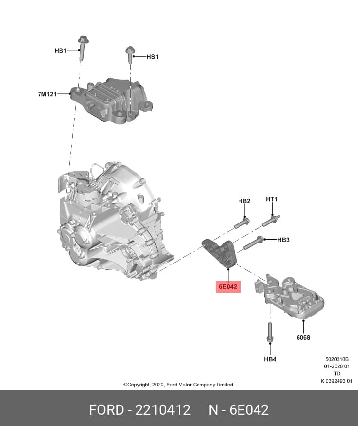 ENGINE MOUNTING — Engine Compartment