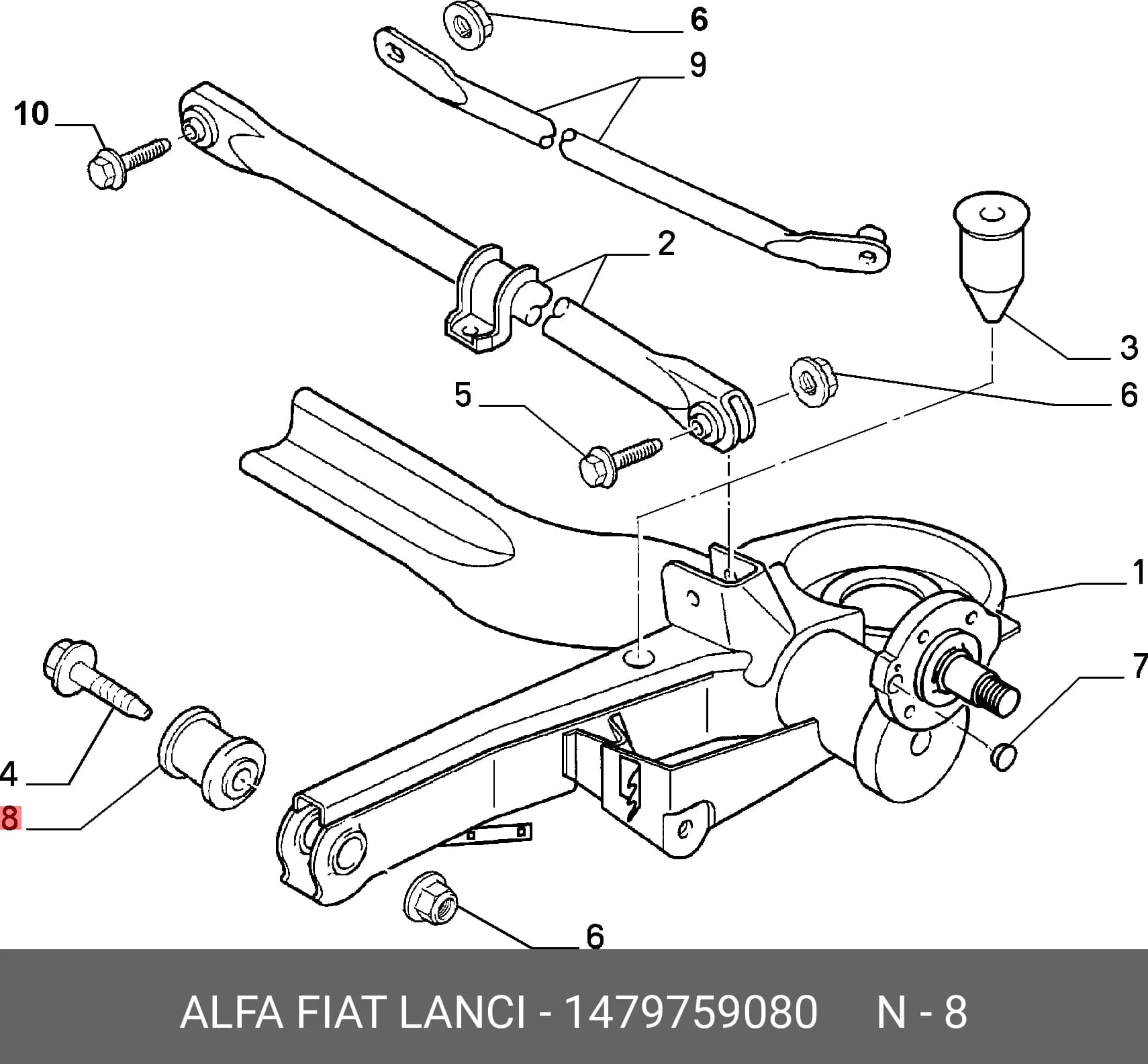 BUSH, SUSPENSION — Suspension &amp; Frame