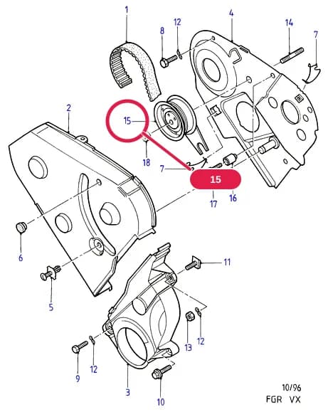 M Engine - Diesel — M02 Engine - Diesel.Cylinder Head/Valves/Manifolds/EGR › M02040 Timing Gear Covers