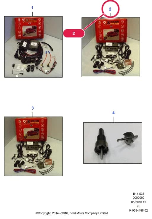 B Protection And Safety — B11 Protection And Safety.Parking Distance Control › B11535 Parking Distance Control;