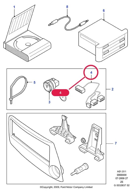A Infotainment — A01 Infotainment.Entertainment Systems › A01011 Entertainment System;