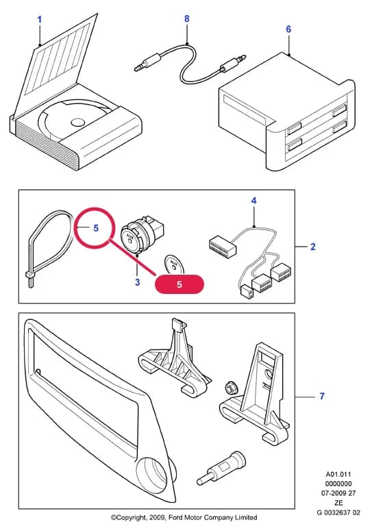 A Infotainment — A01 Infotainment.Entertainment Systems › A01011 Entertainment System;