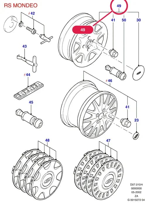 ZAD Mondeo — ZAD07 Mondeo.Fitting Instruction › ZAD07010 RS Wheels