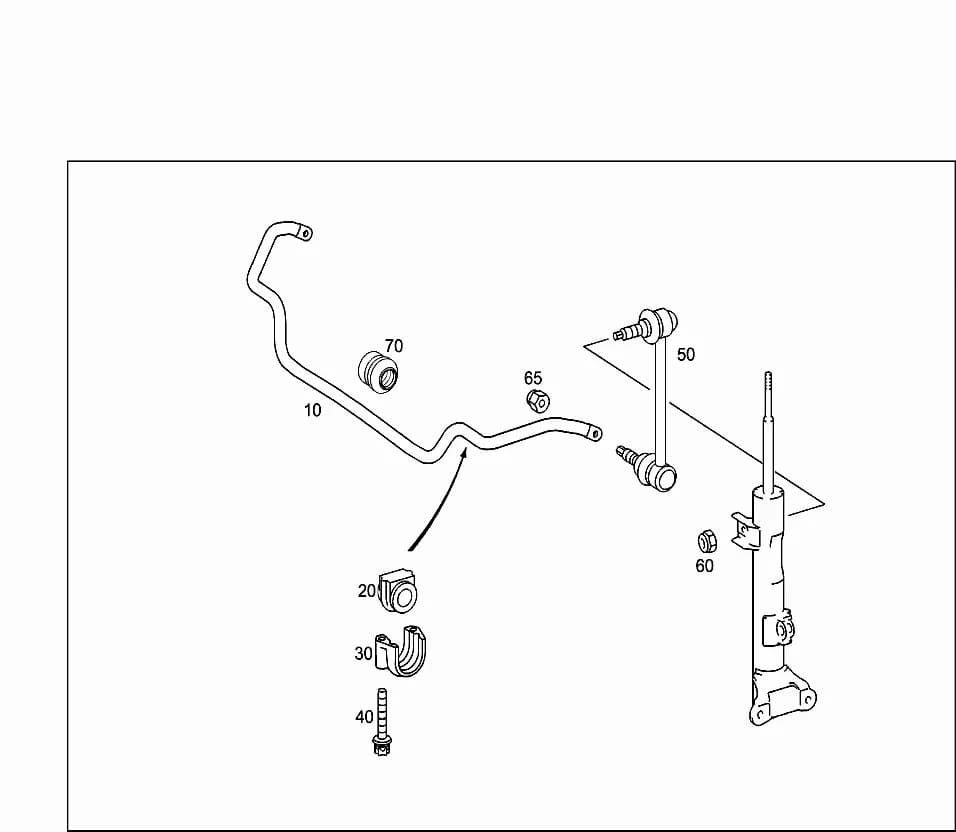 203.742 — 32 SPRINGS, SUSPENSION AND HYDRAULIC SYSTEM › 060 TORSION BAR,FRONT