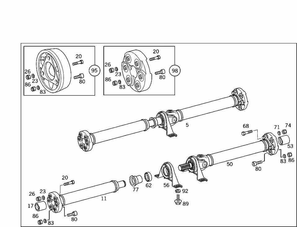 210.617 — 41 PROPELLER SHAFT › 015 PROPELLER SHAFT