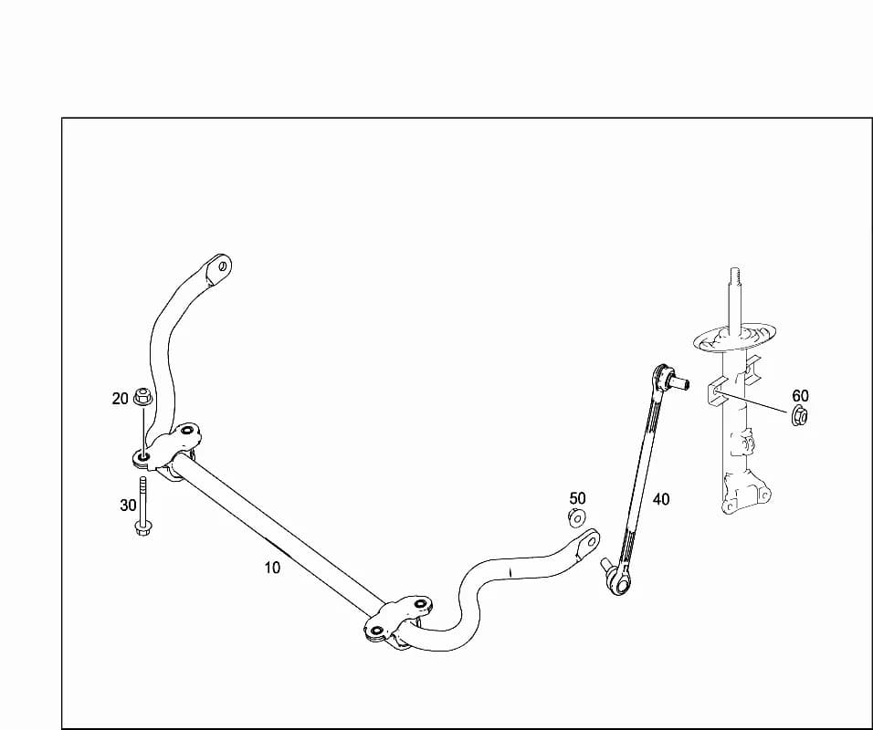 207.465 — 32 SPRINGS, SUSPENSION AND HYDRAULIC SYSTEM › 060 TORSION BAR,FRONT