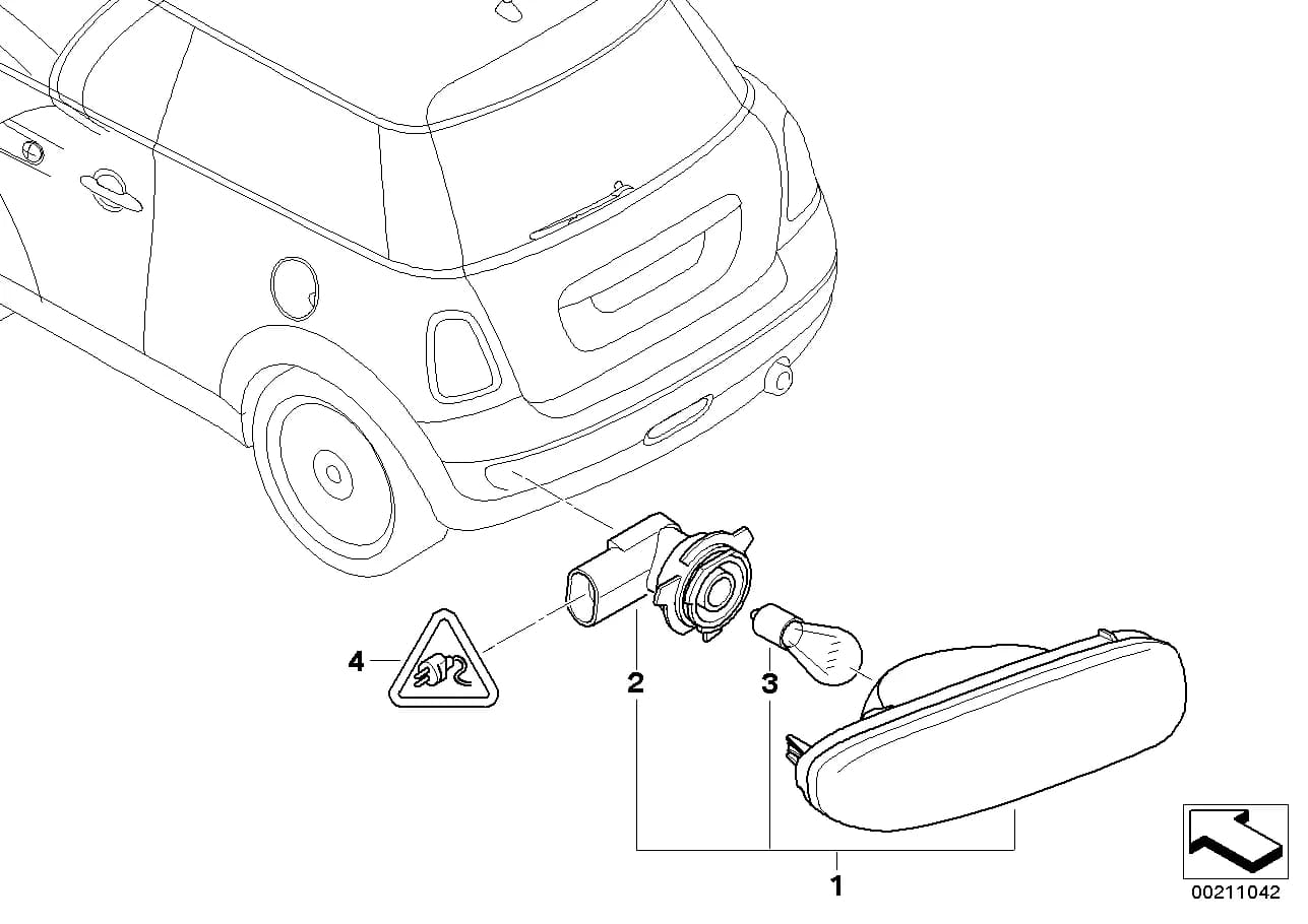 ECE — 63 Lighting › 63_0997 Rear fog light