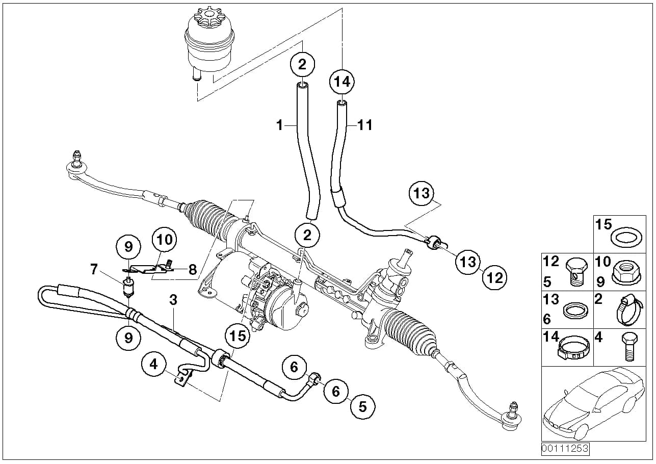 ECE — 32 Steering › 32_1267 HYDRO STEERING-OIL PIPES
