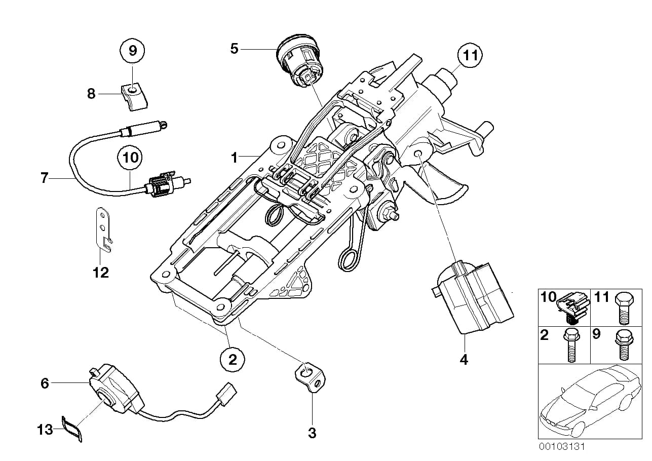 ECE — 32 Steering › 32_1270 Steering column