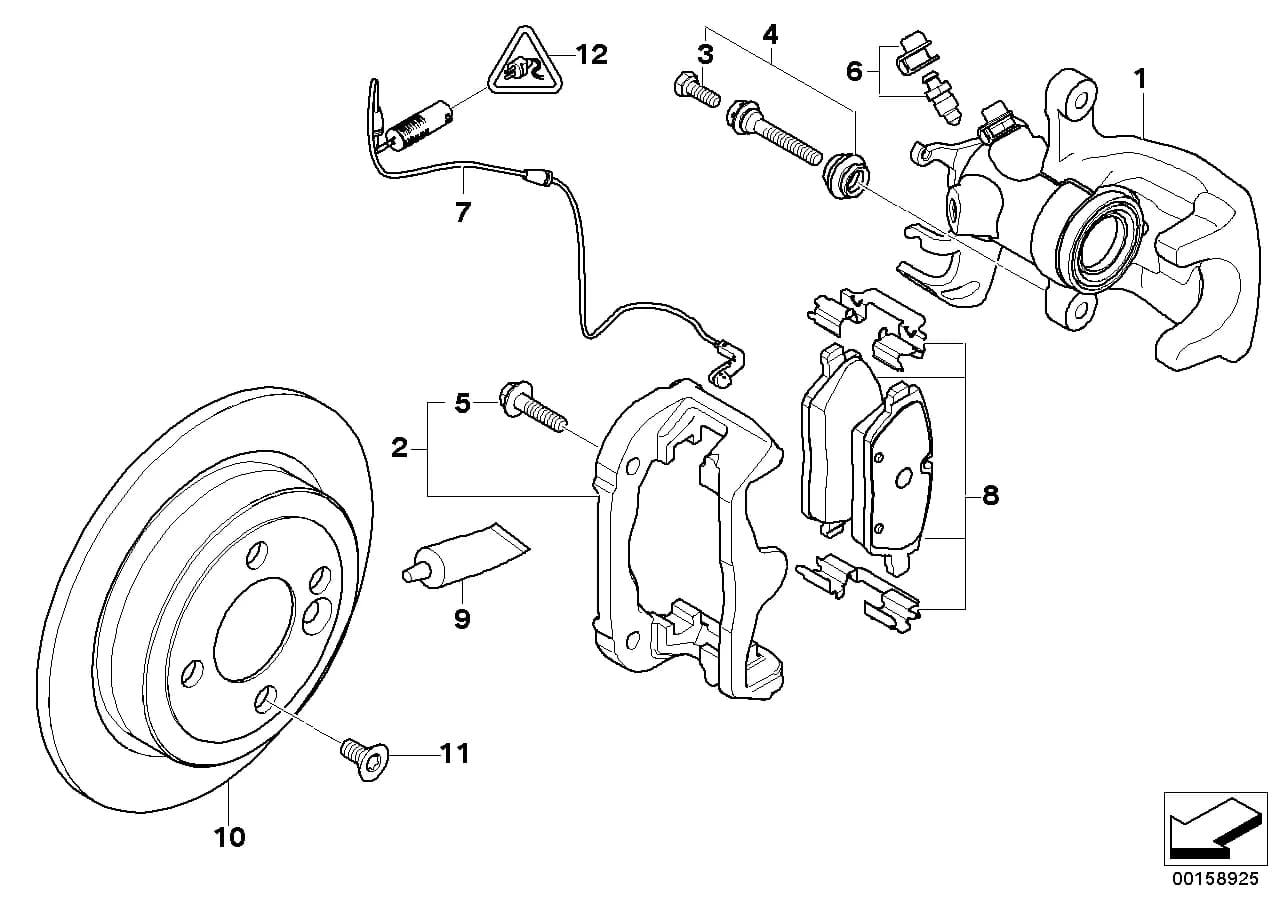 ECE — 03 Retrofitting / conversion / accessories › 03_0044 JCW sport brake, rear