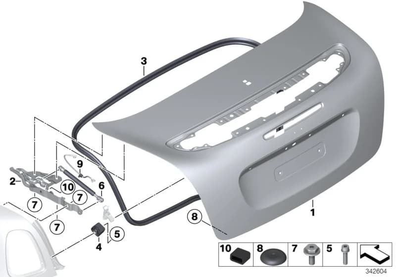 ECE — 41 Bodywork › 41_2172 Trunk lid