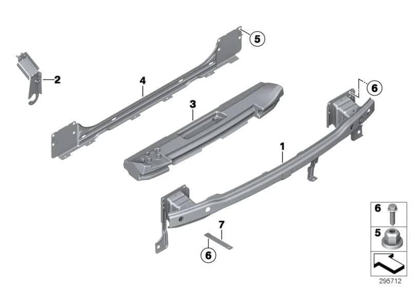 ECE — 51 Vehicle trim › 51_7261 Carrier, rear