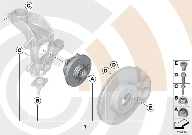 ECE — 88 Inspection kits › 88_0057 Kit, wheel bearing, front / Value Line