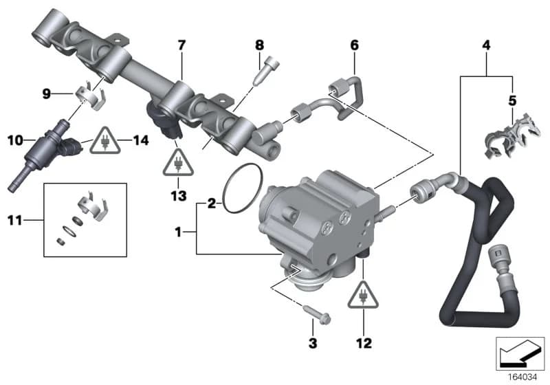 USA — 13 Fuel Preparation System › 13_1197 High-pressure pump/lines/injector