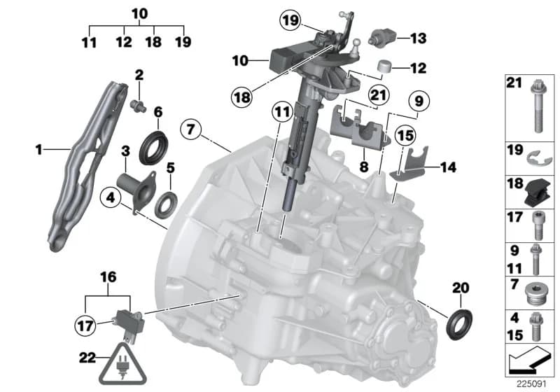 ECE — 23 Manual Transmission › 23_1151 GS6-53BG/DG single gearbox parts