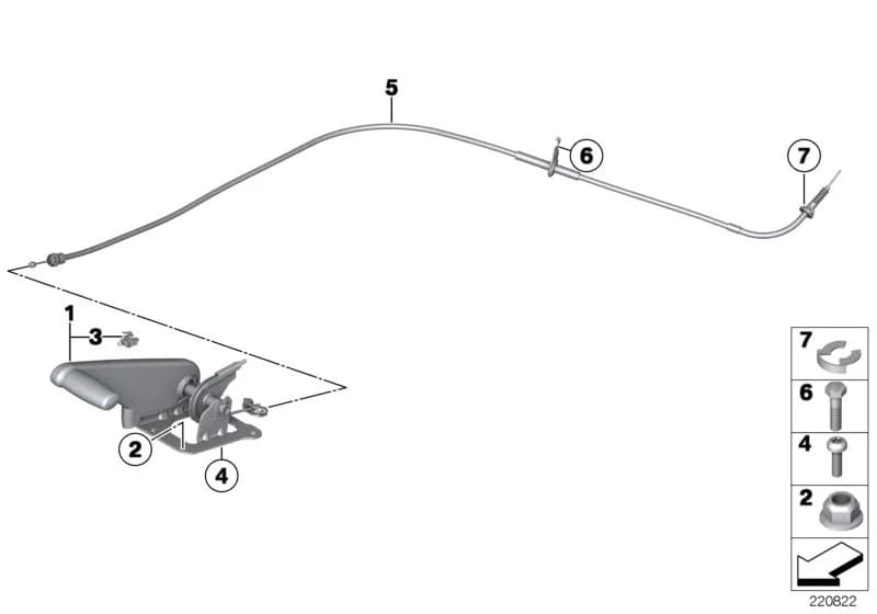ECE — 34 Brakes › 34_1881 Handbrake lever
