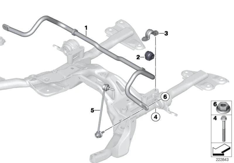 ECE — 31 Front Axle › 31_0913 Stabilizer, front