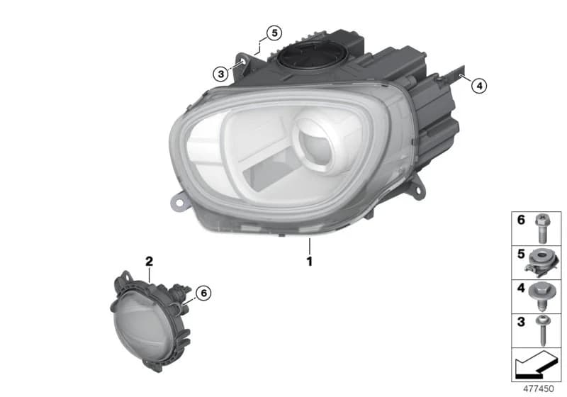 ECE — 63 Lighting › 63_1813 Headlight