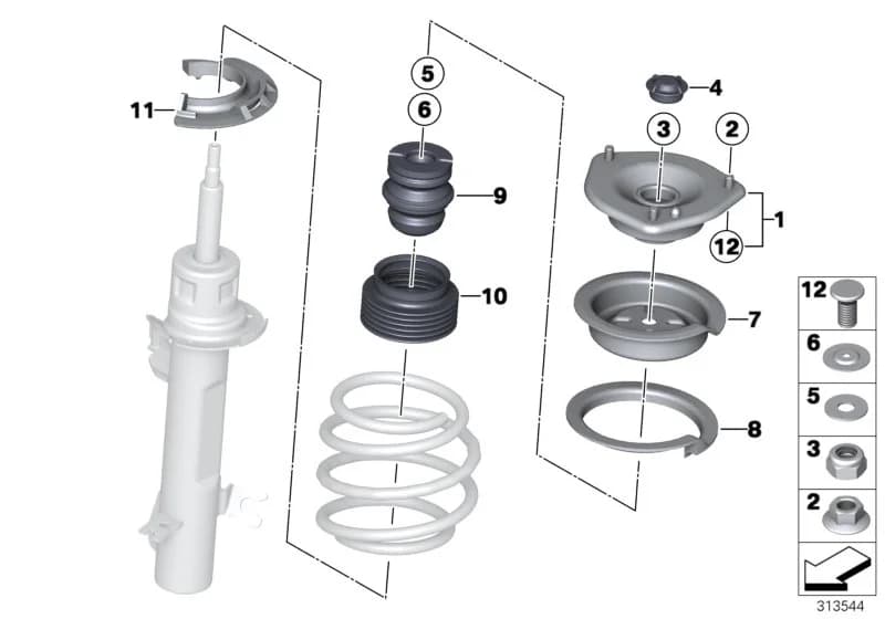 ECE — 31 Front Axle › 31_0777 GUIDE SUPPORT/SPRING PAD/ATTACHING PARTS