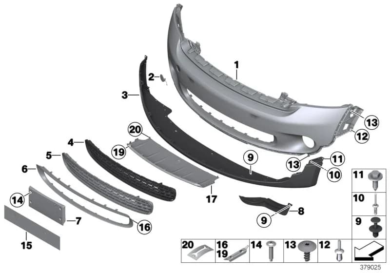 ECE — 51 Vehicle trim › 51_8070 Trim panel, front