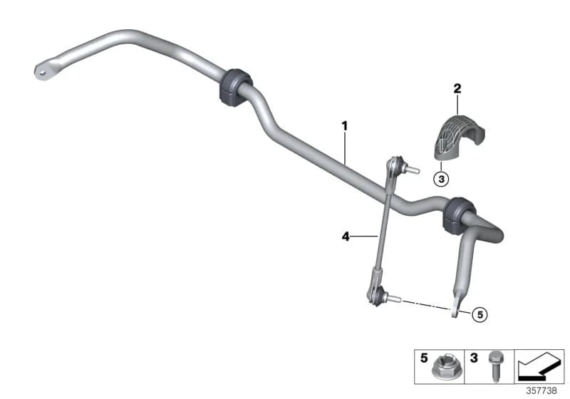 ECE — 31 Front Axle › 31_1101 Stabilizer, front