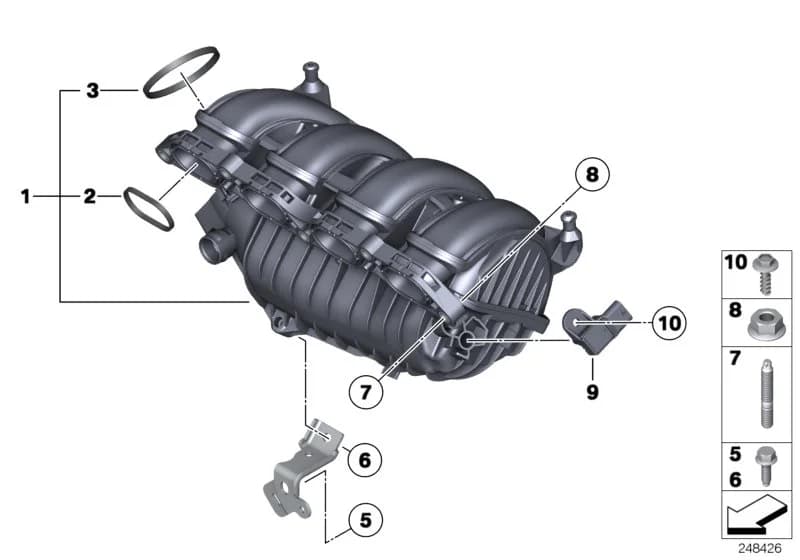 ECE — 11 Engine › 11_4554 Intake manifold system