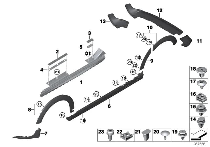ECE — 51 Vehicle trim › 51_9591 Black Band JCW