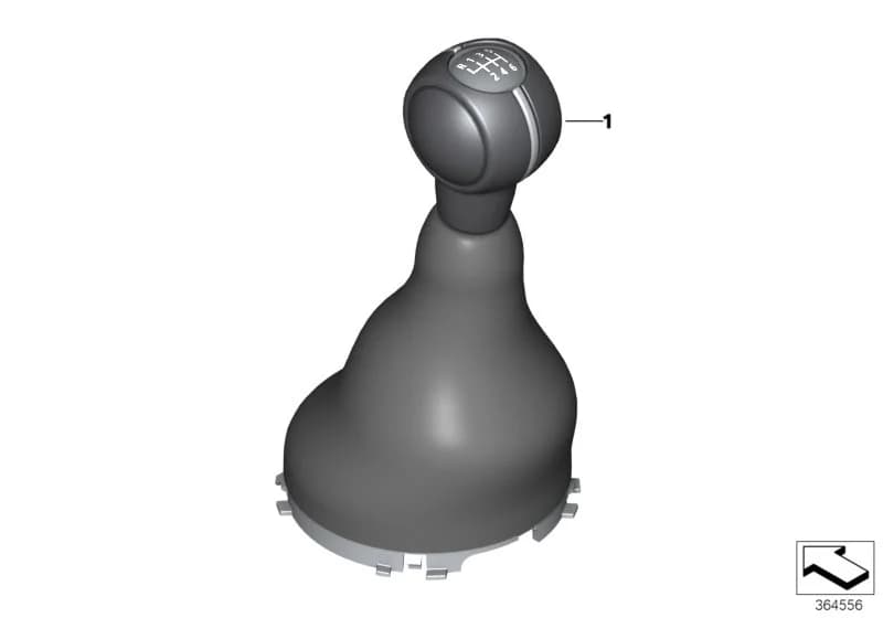 ECE — 25 Gearshift › 25_0554 Gearshift knobs/coverings/plaques