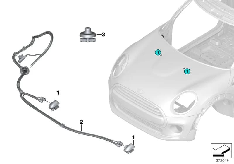 ECE — 61 Vehicle electrical system › 61_3509 SINGLE PARTS FOR WINDSHIELD CLEANING