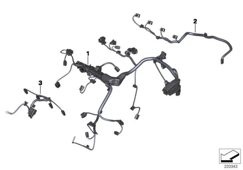 ECE — 12 Engine Electrical System › 12_1617 Engine wiring harness