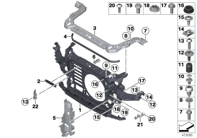 ECE — 51 Vehicle trim › 51_7938 FRONT PANEL