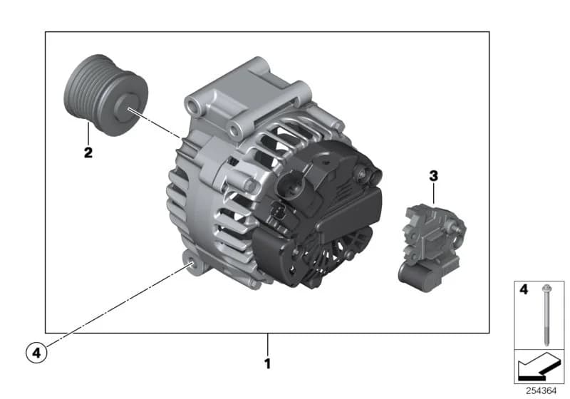 ECE — 12 Engine Electrical System › 12_1401 Alternator 120A